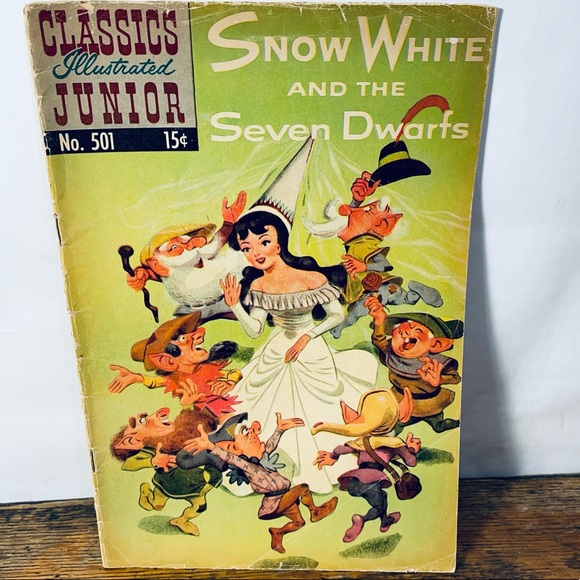Snow white & the seven dwarves #501 vintage comic - Picture 1 of 4